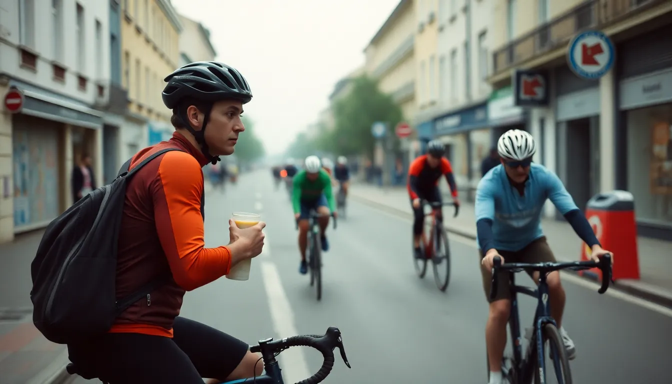 Nutrition cycliste sortie longue