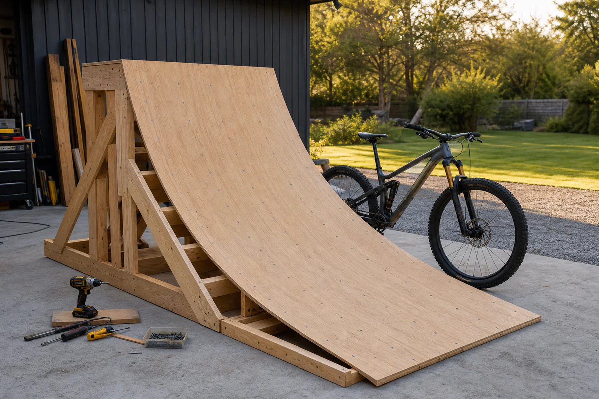Comment faire une rampe de VTT qui tient vraiment ?